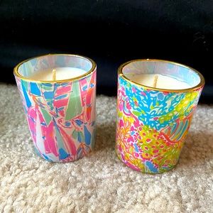 Lilly Pulitzer Votive Candle Set